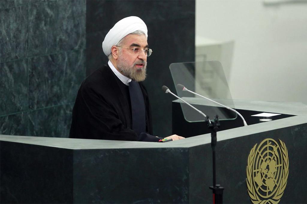 President of Iran, Hassan Rouhani, was present at the Geneva Interim Agreement in November