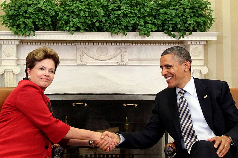 President Obama and Rousseff
