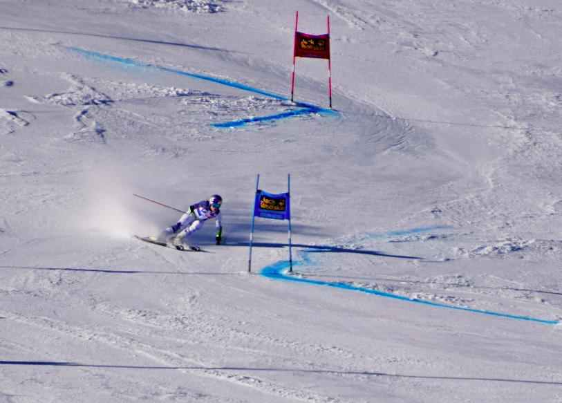 Lindsey Vonn on the slopes
